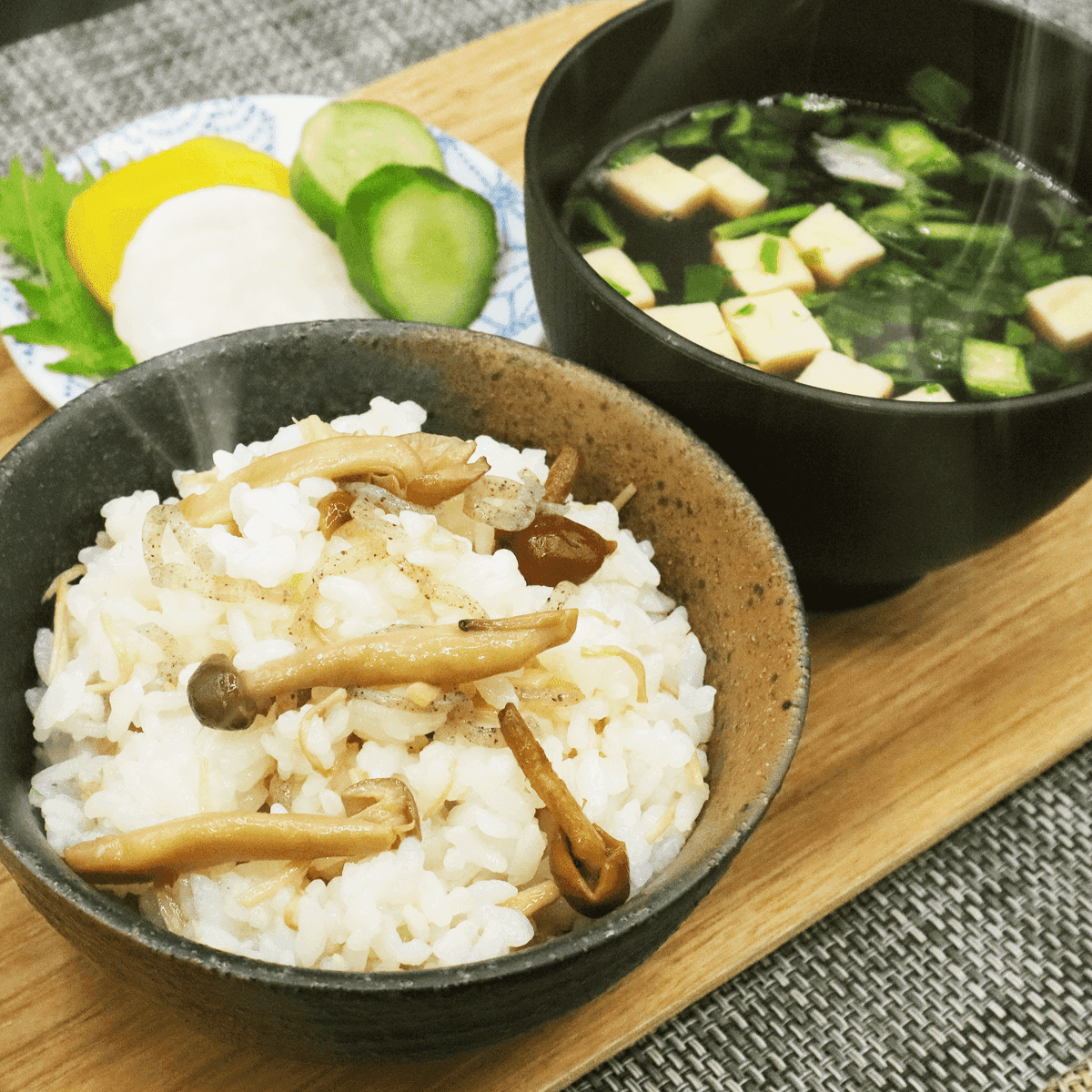 Zさんのきのこ飯