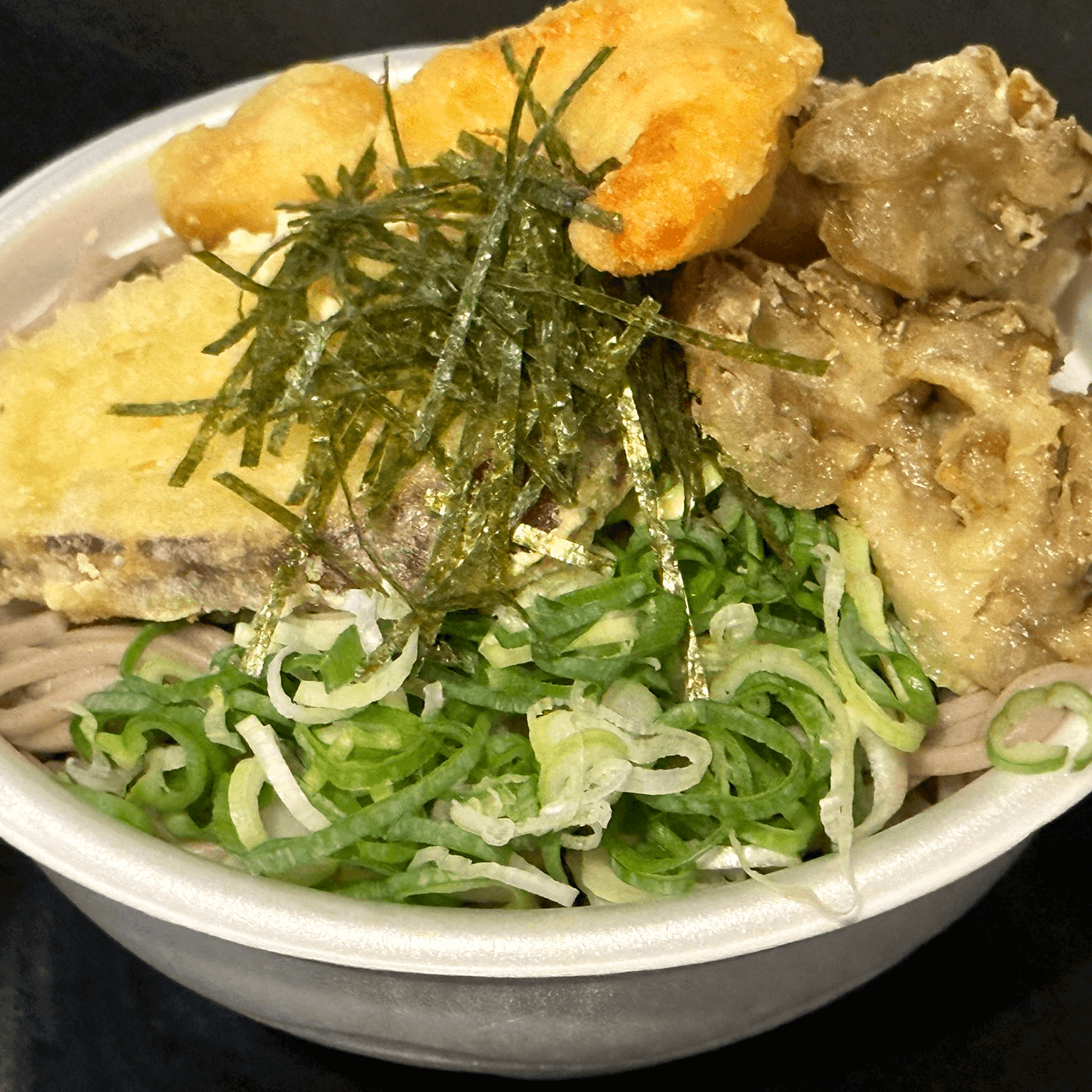 冷やし天ぷらそば