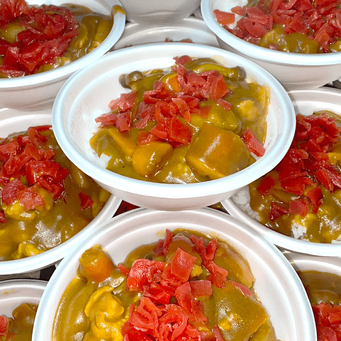 チキンウインナーきのこカレー