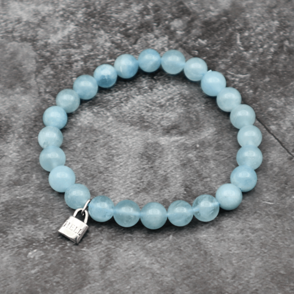 新宿租界 極開運南京数珠(アクアマリン)