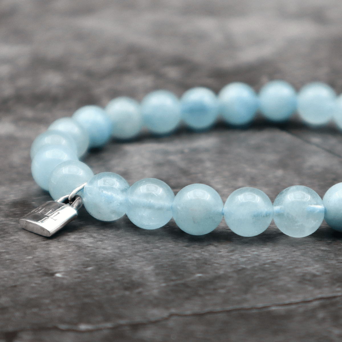 新宿租界 極開運南京数珠(アクアマリン)