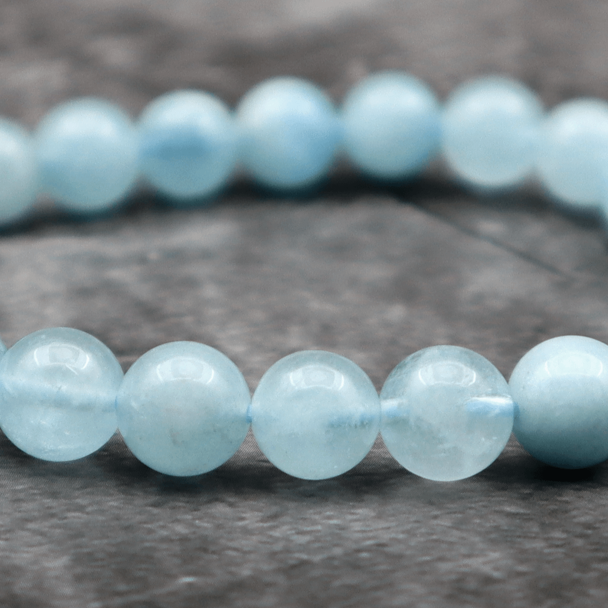 新宿租界 極開運南京数珠(アクアマリン)