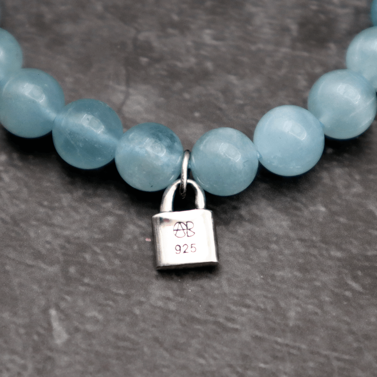 新宿租界 極開運南京数珠(アクアマリン)