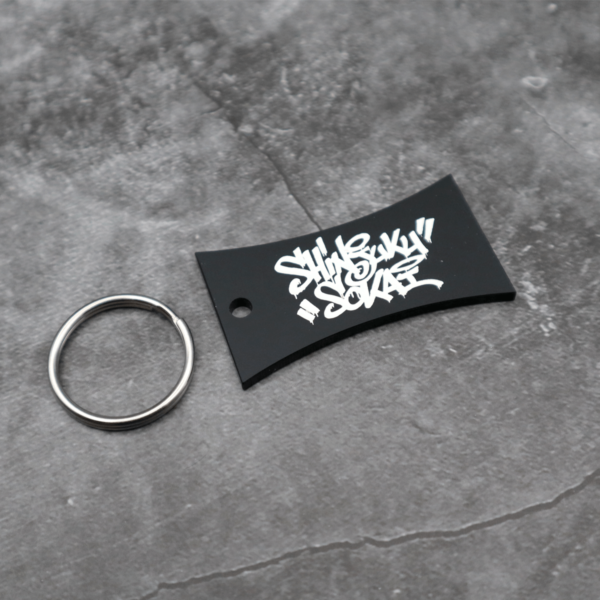 新宿租界 Graffiti Logo キーリング(Black)[限定4個]